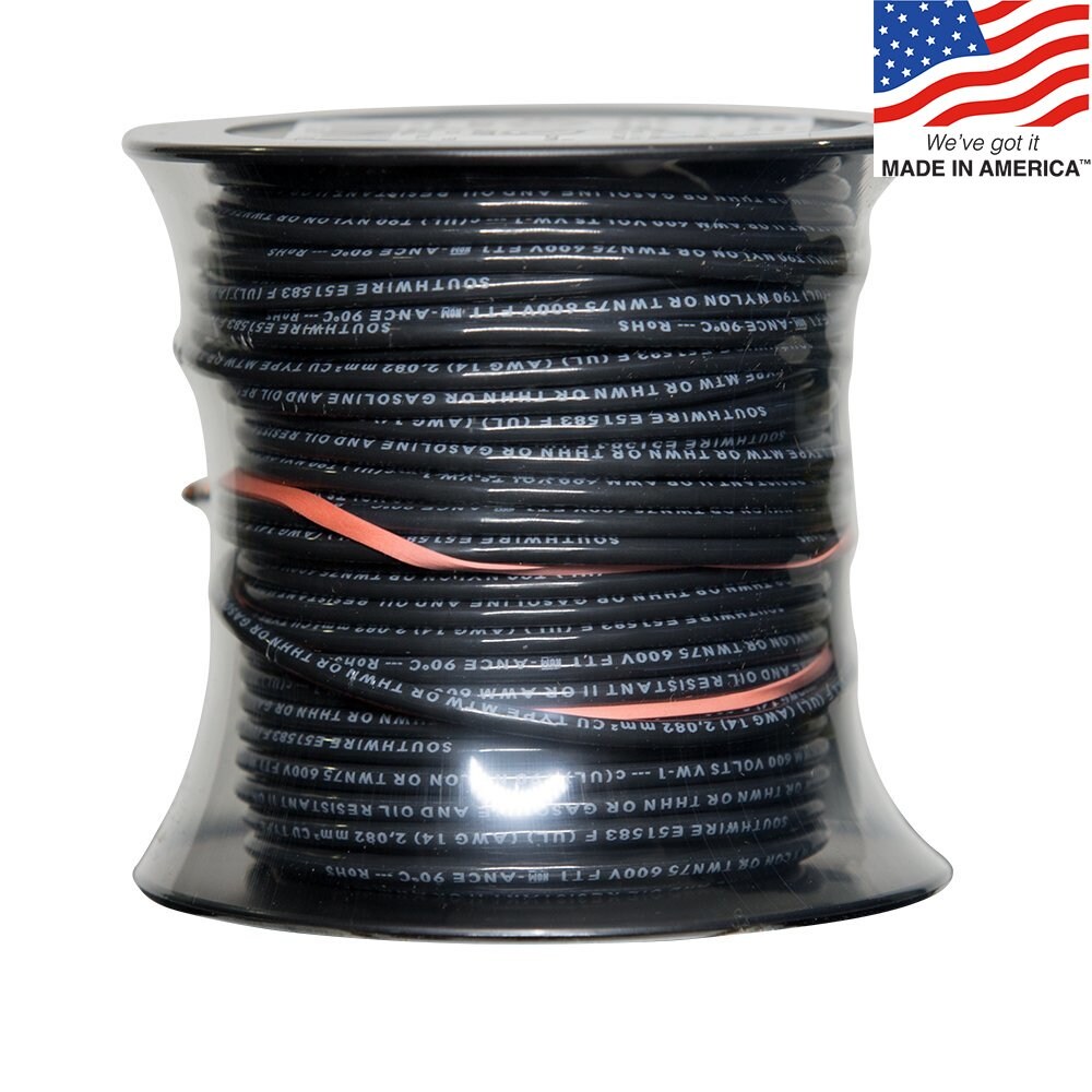 Southwire #14awg Solid THHN/THWN-2/MTW Building Wire Cable Green /100ft 