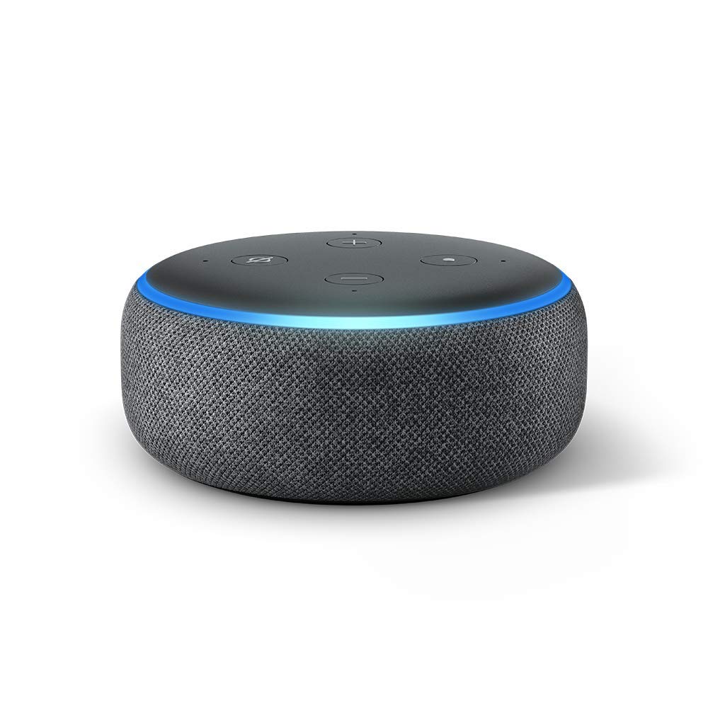 Schwarz Alexa Smart Home Amazon Echo Dot 3rd Gen 
