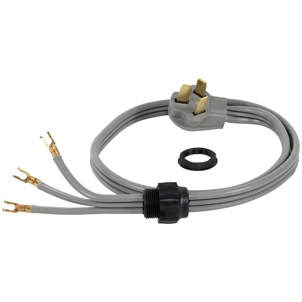 Certified Appliance Accessories 4ft 3Prong Gray Range Appliance Power