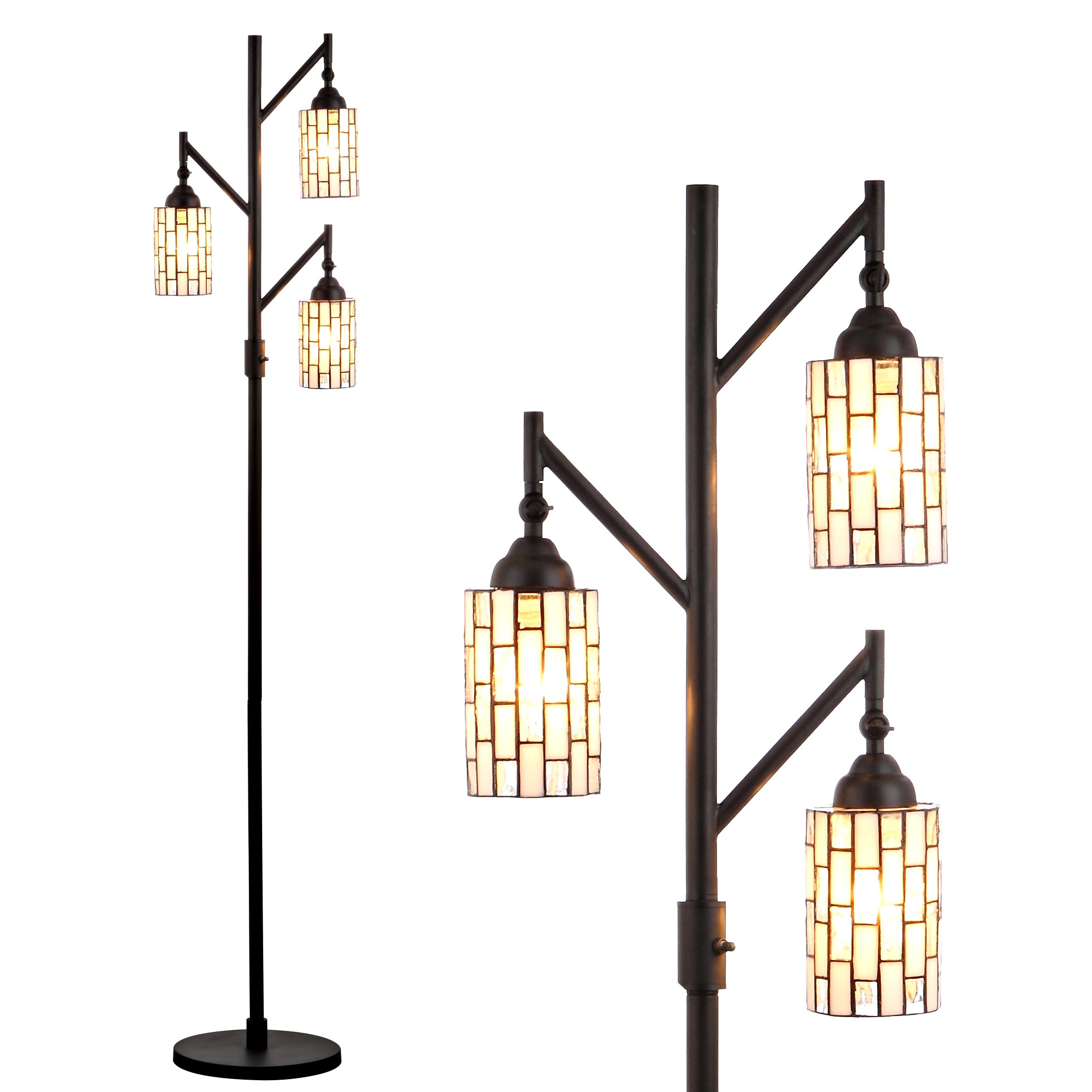 mission style floor lamps lowe's