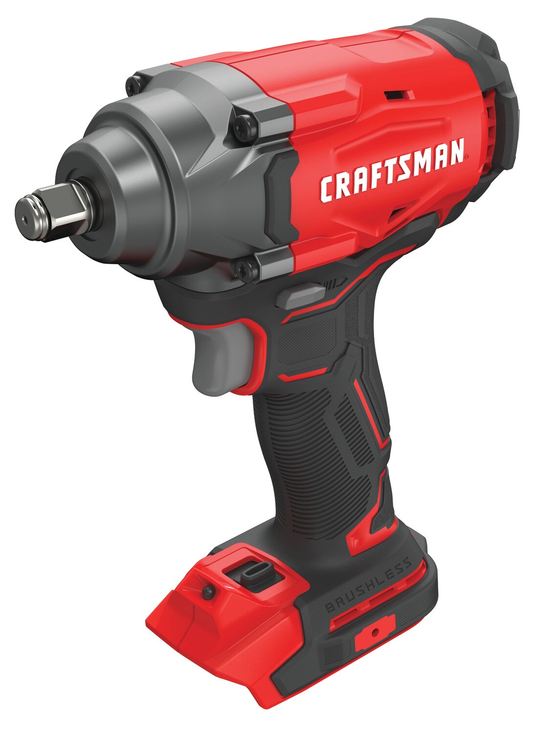CRAFTSMAN V20 20-volt Max Variable Speed Brushless 1/2-in Drive Cordless Impact Wrench (Tool Only)