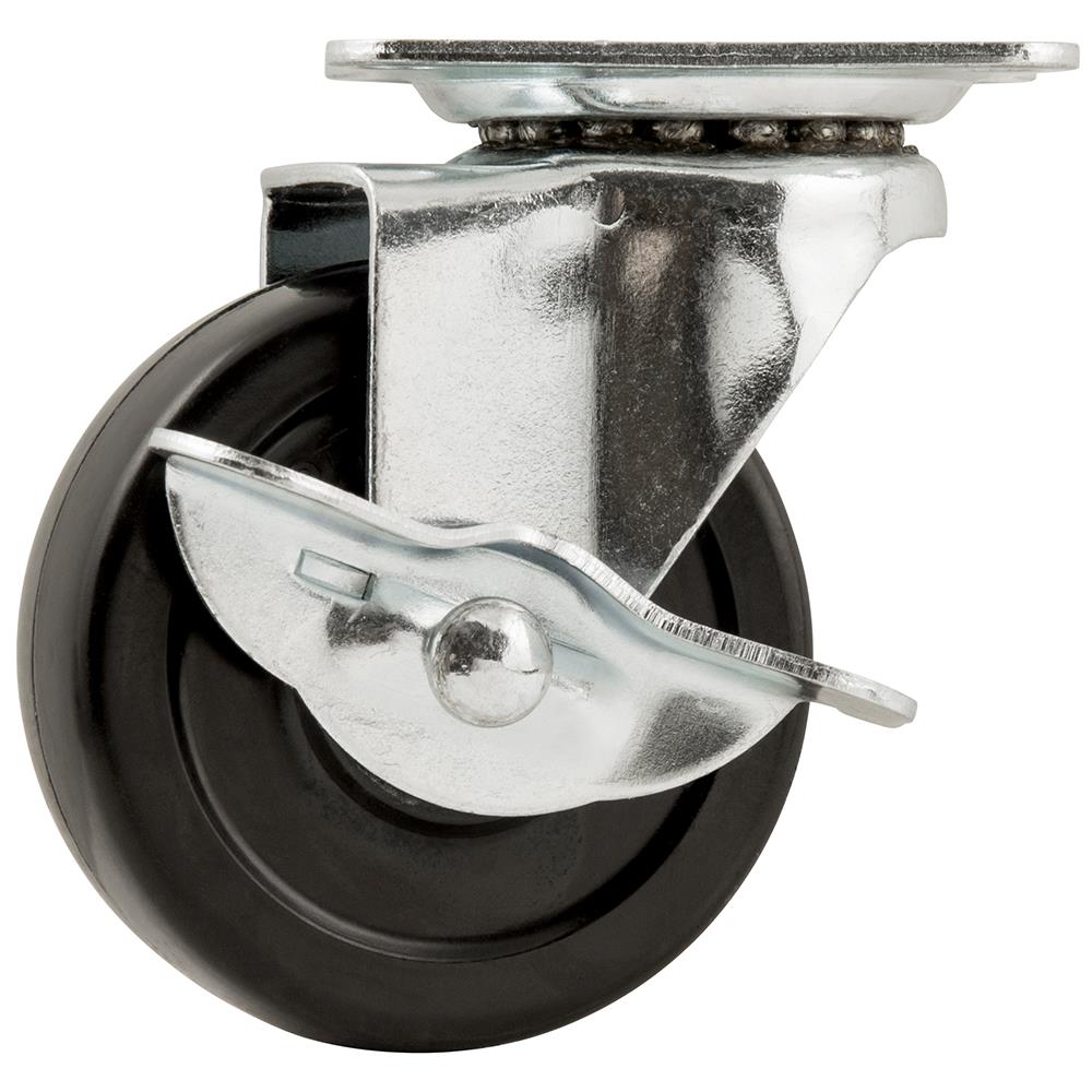 Swivel Steel Caster Durable Construction Top Plate 1000 LB Capacity 3in 4 Pack for sale online 