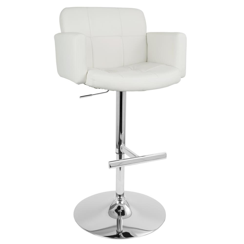 stout swivel adjustable grey barstool