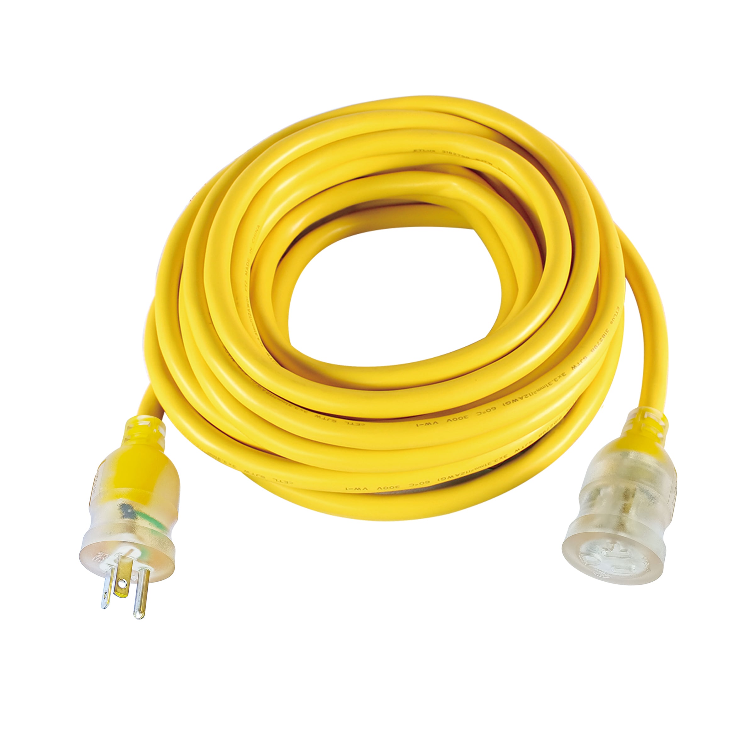 GE 50672 Extension Cord 50 Ft Yellow 