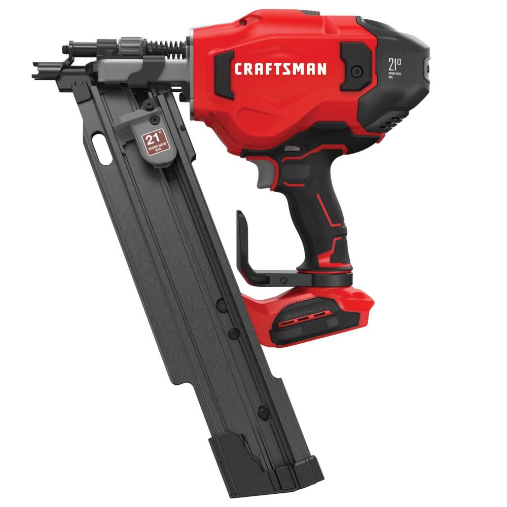 CRAFTSMAN V20Gauge 21Degree Cordless Framing Nailer in the Nailers