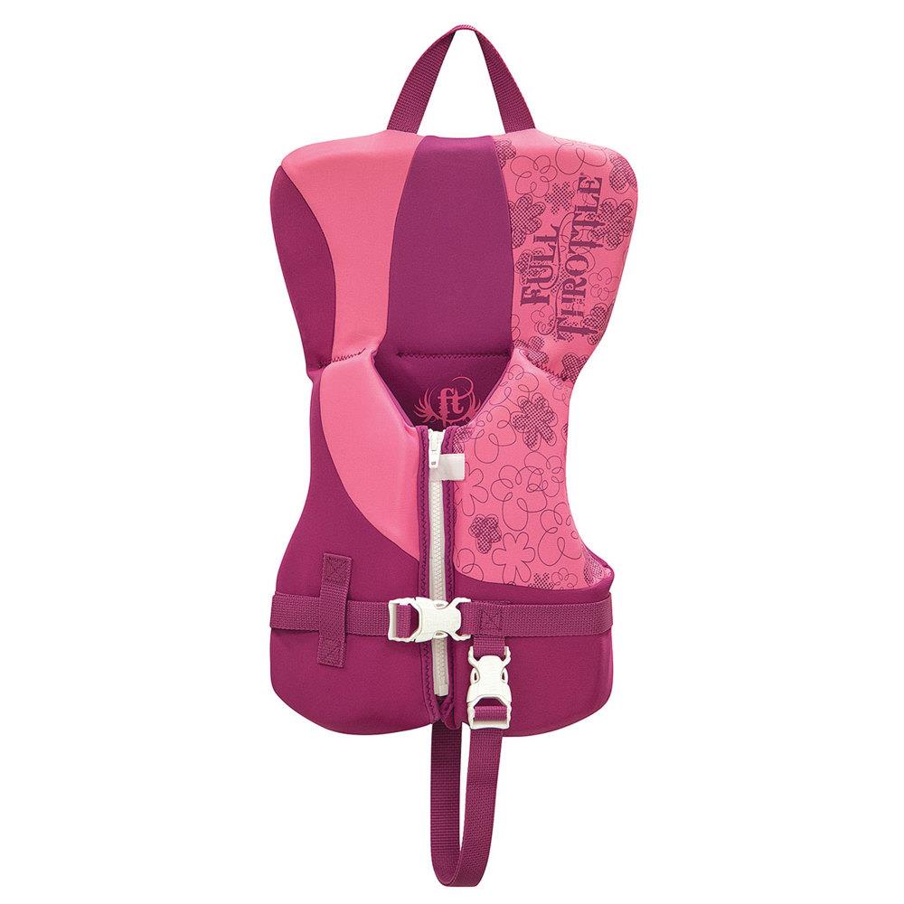 Full Throttle Infant Baby-safe Life Vest Pink for sale online 