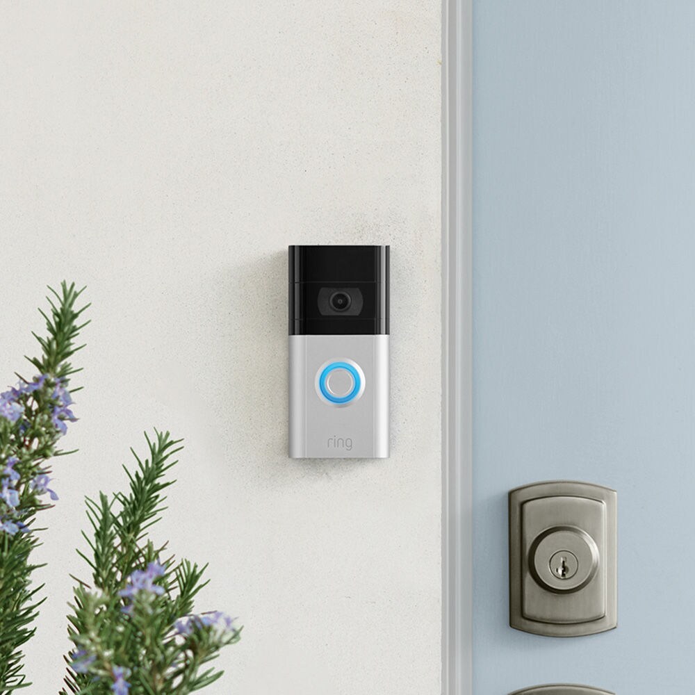 Ring 8VRSLZ-0EN0 Battery Powered Video Doorbell for sale online 
