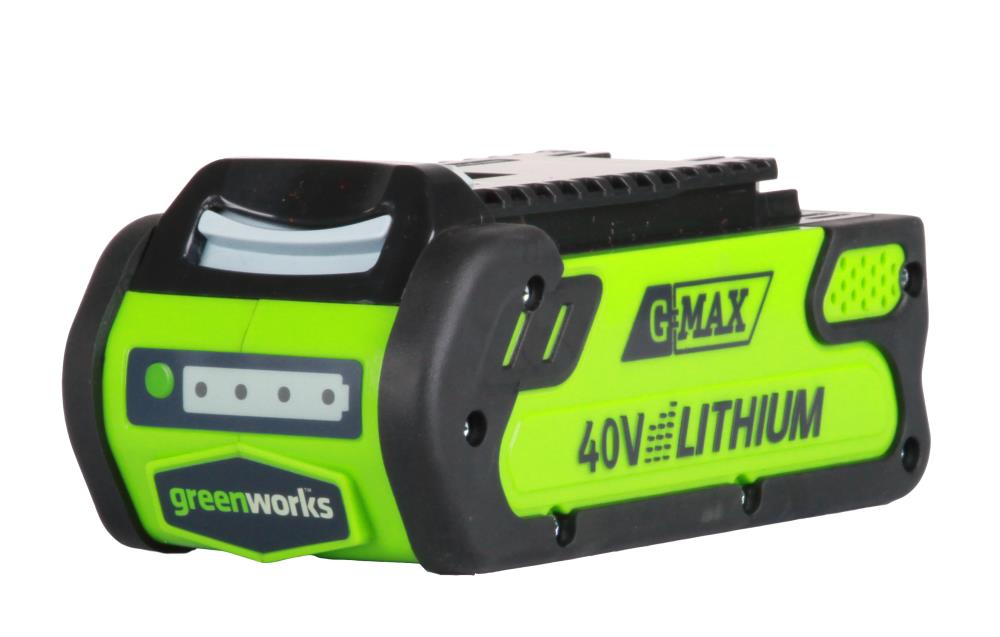 Caricatore universale agli ioni di litio Greenworks Gen II 2 Ah 60 min di ricarica con 2 Ah, adatto per tutte le batterie della serie Greenworks Tools da 40 V 40 V