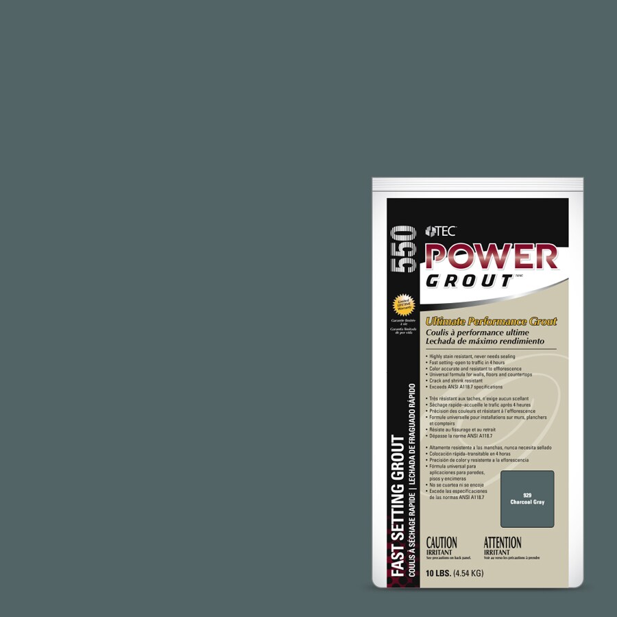 TEC Power Grout 550-7 lbs Stain Resistant & Fast Drying Formula 27 Colors 