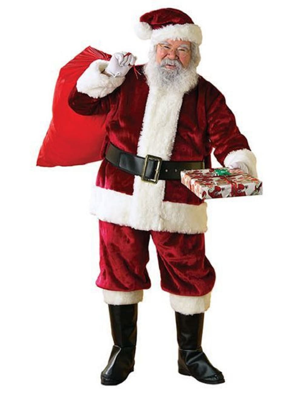 extra large santa suit