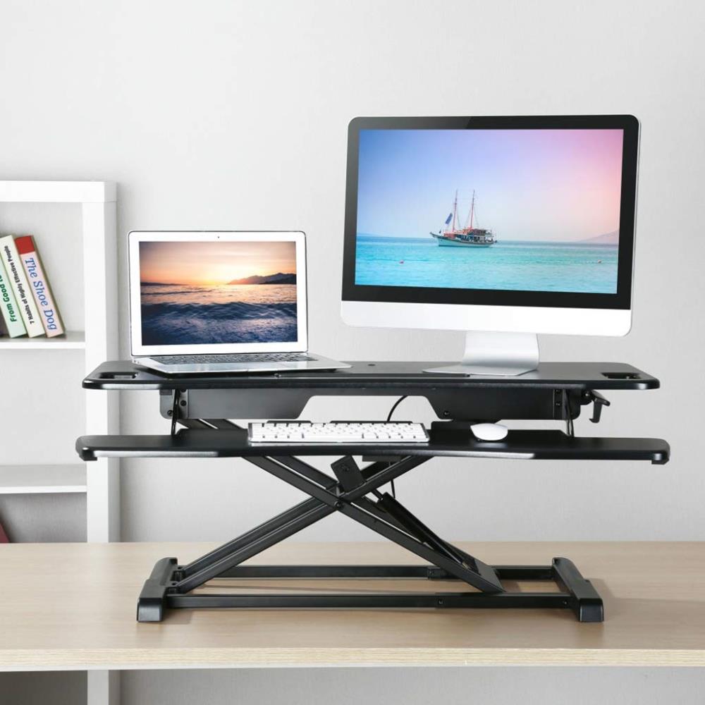 Rise-X Pro Standing Desk Stand Up Desk Height Adjustable Desk Converter 