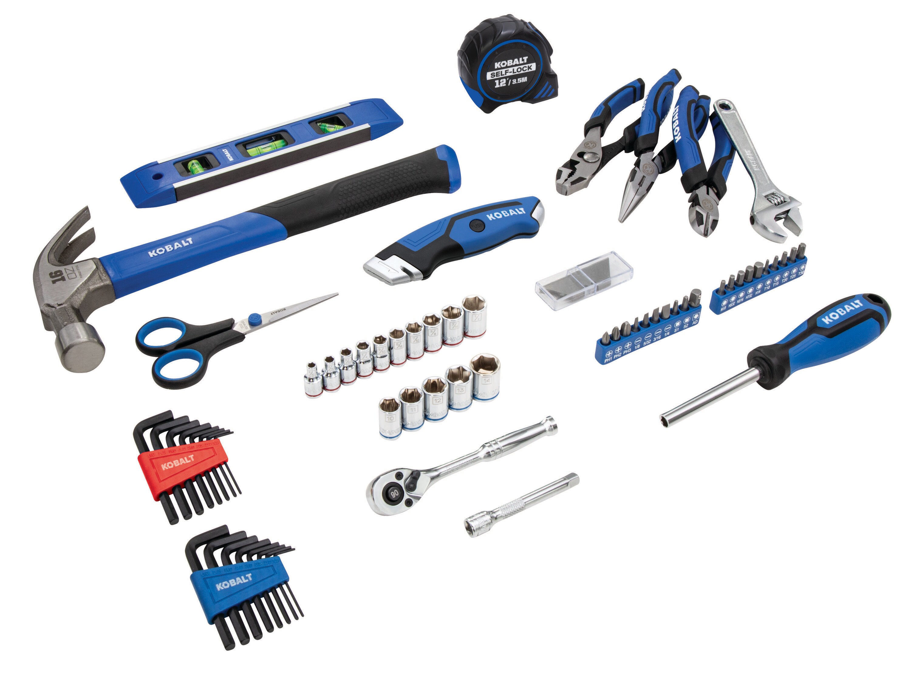 Kobalt 73-Piece Household Tool Set with Soft Case in the Household 