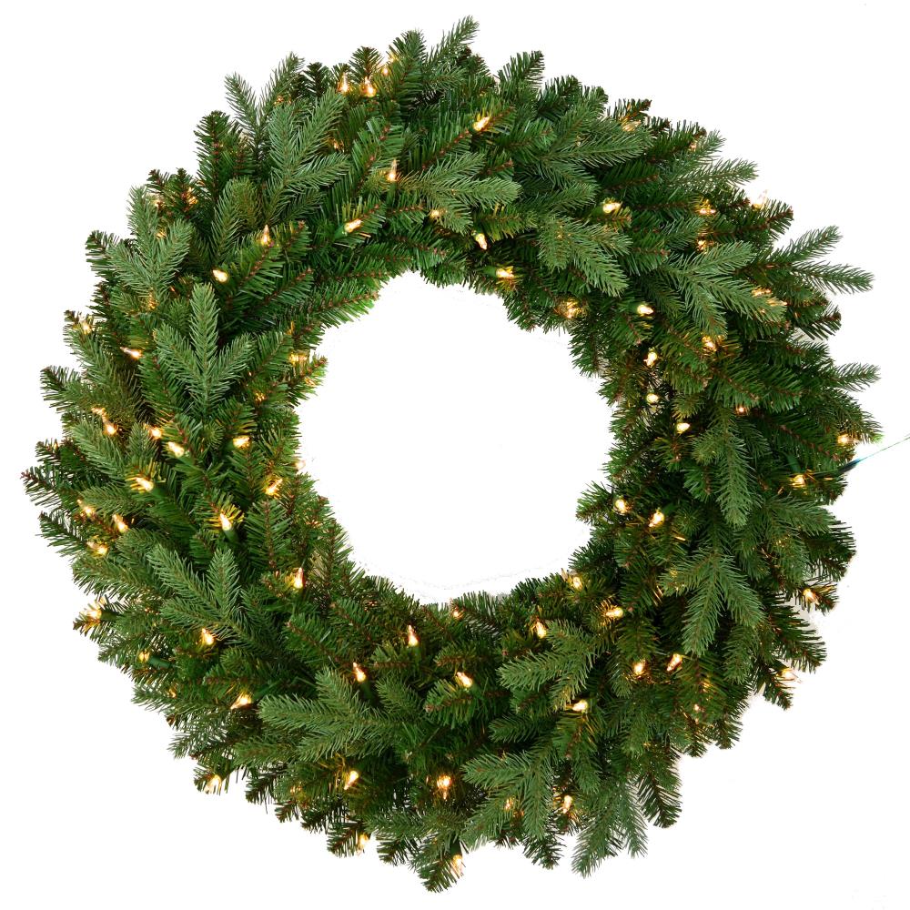 noma battery operated wreath