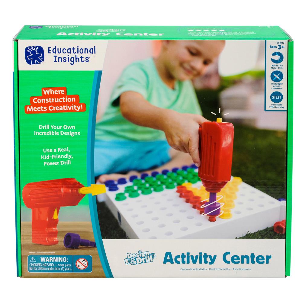 Educational Insights EI-4112 Design & Drill Activity Center for sale online 