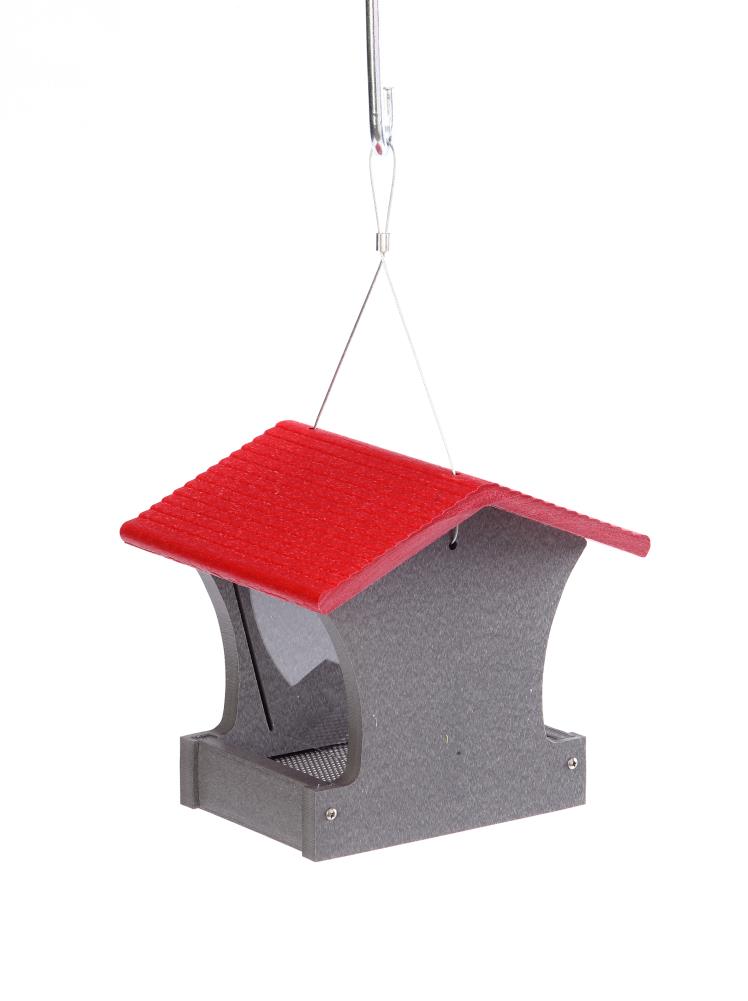 BIRDS CHOICE Green Solutions Recycled Small Hopper Feeder in the Bird