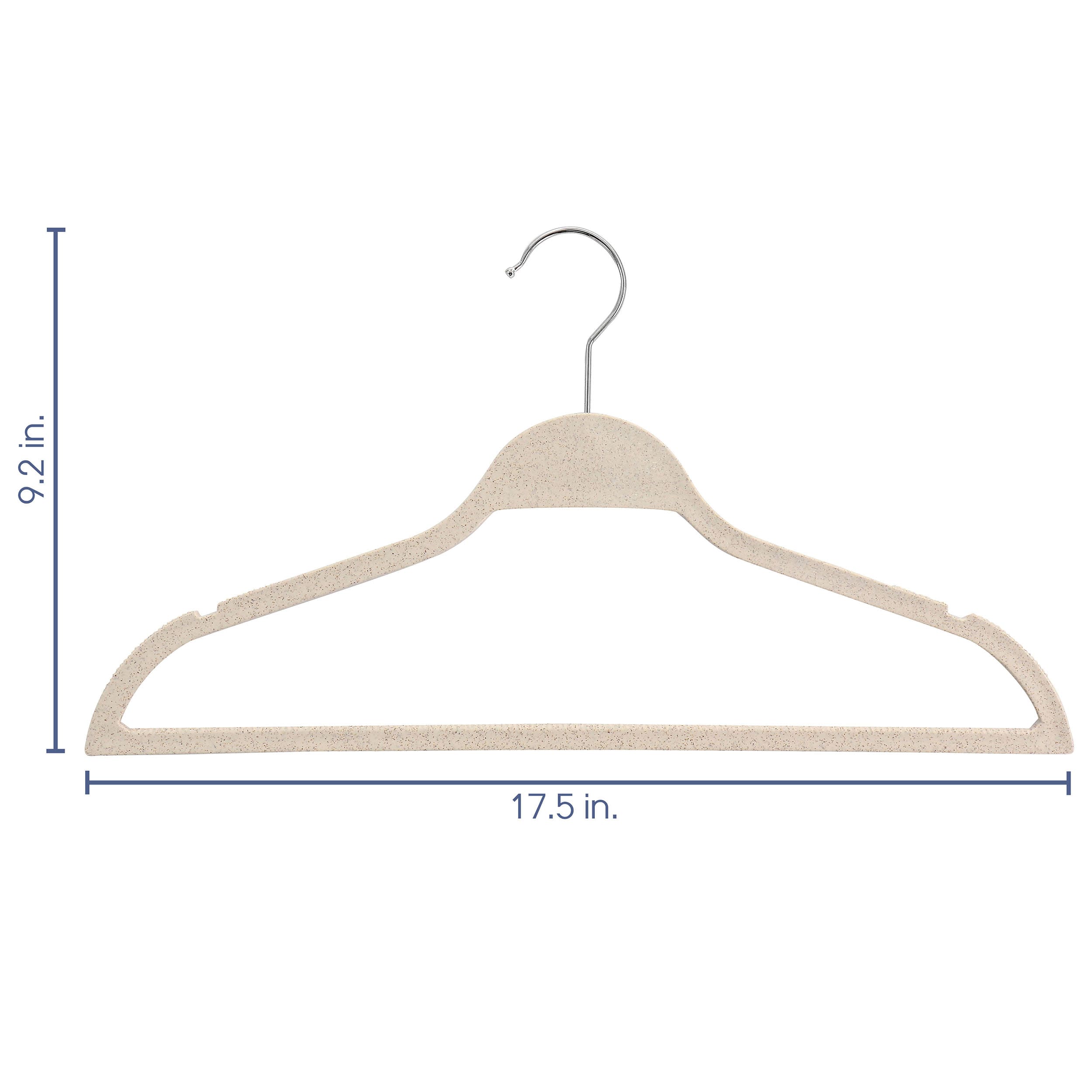 Lot 5/10/20 Home Non-Slip Suit Plastic Clothes Coat Jacket Hangers 