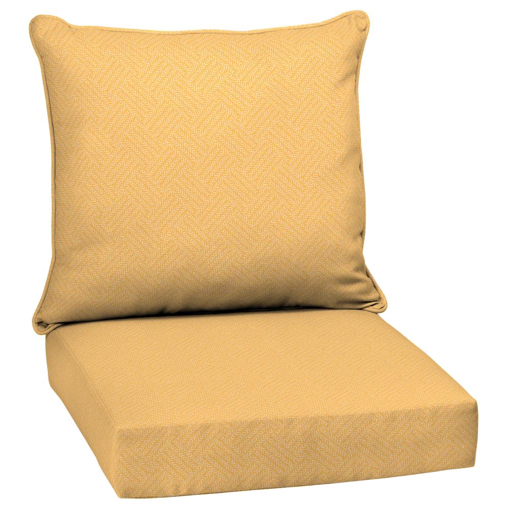 orange deep seat patio cushions