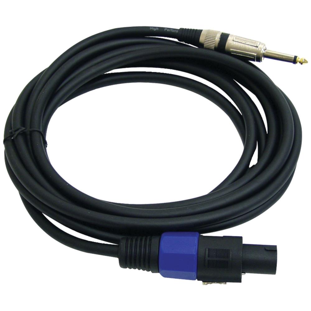 3 ft, Speakon to Speakon 12 gauge PloYnk Professional Audio Speaker Cable