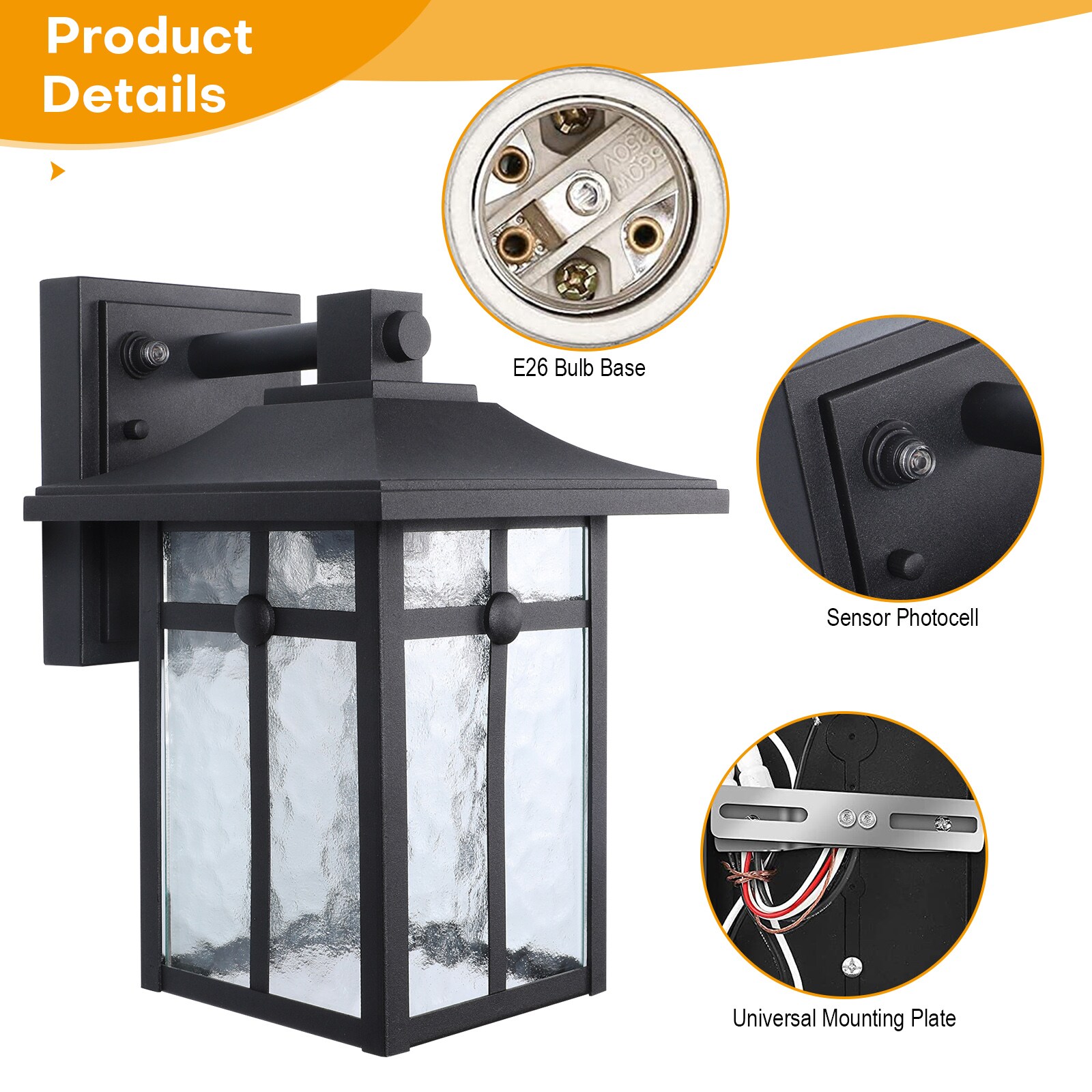 Wall Pack LED 15w-Outdoor-Gas Station-Parking-Home-Motel-Hotel UL-cUL Appr 5 yrs 