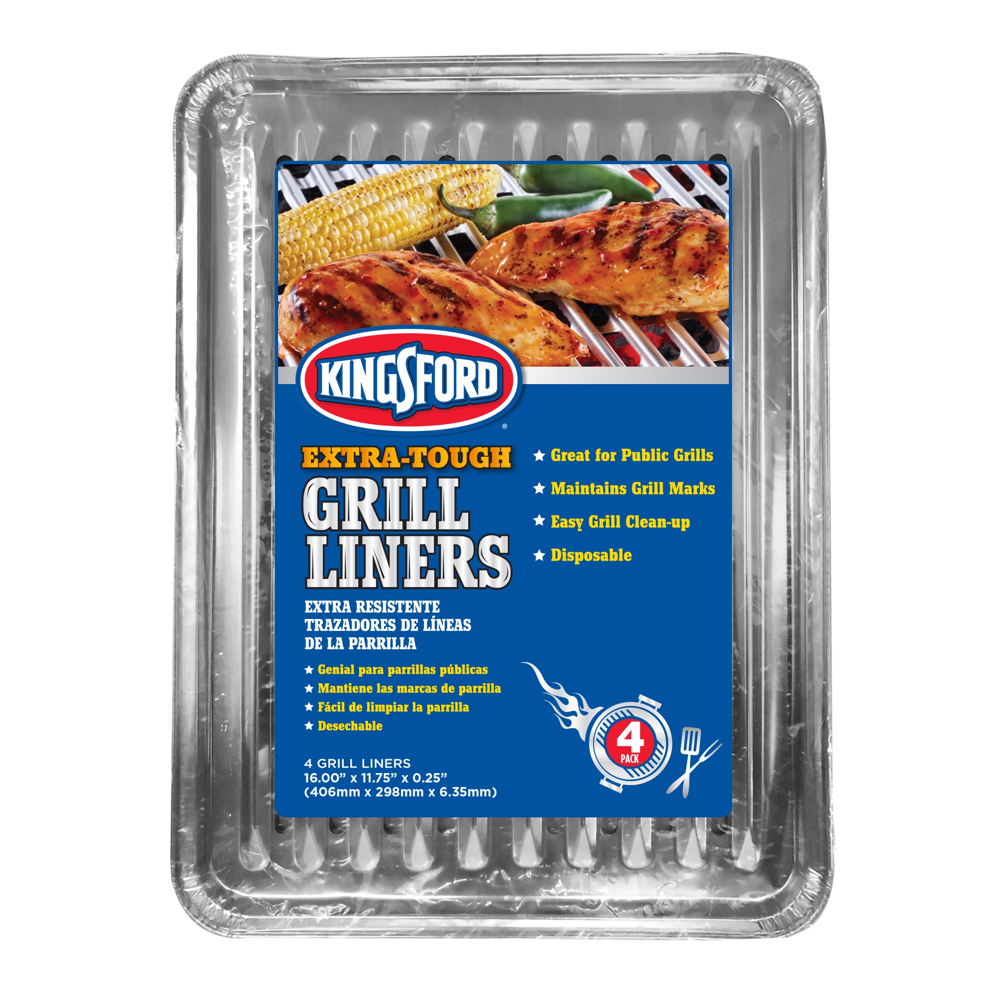 For Locking in Flavors  Easy Grill C Kingsford Extra Tough Aluminum Grill Bags 