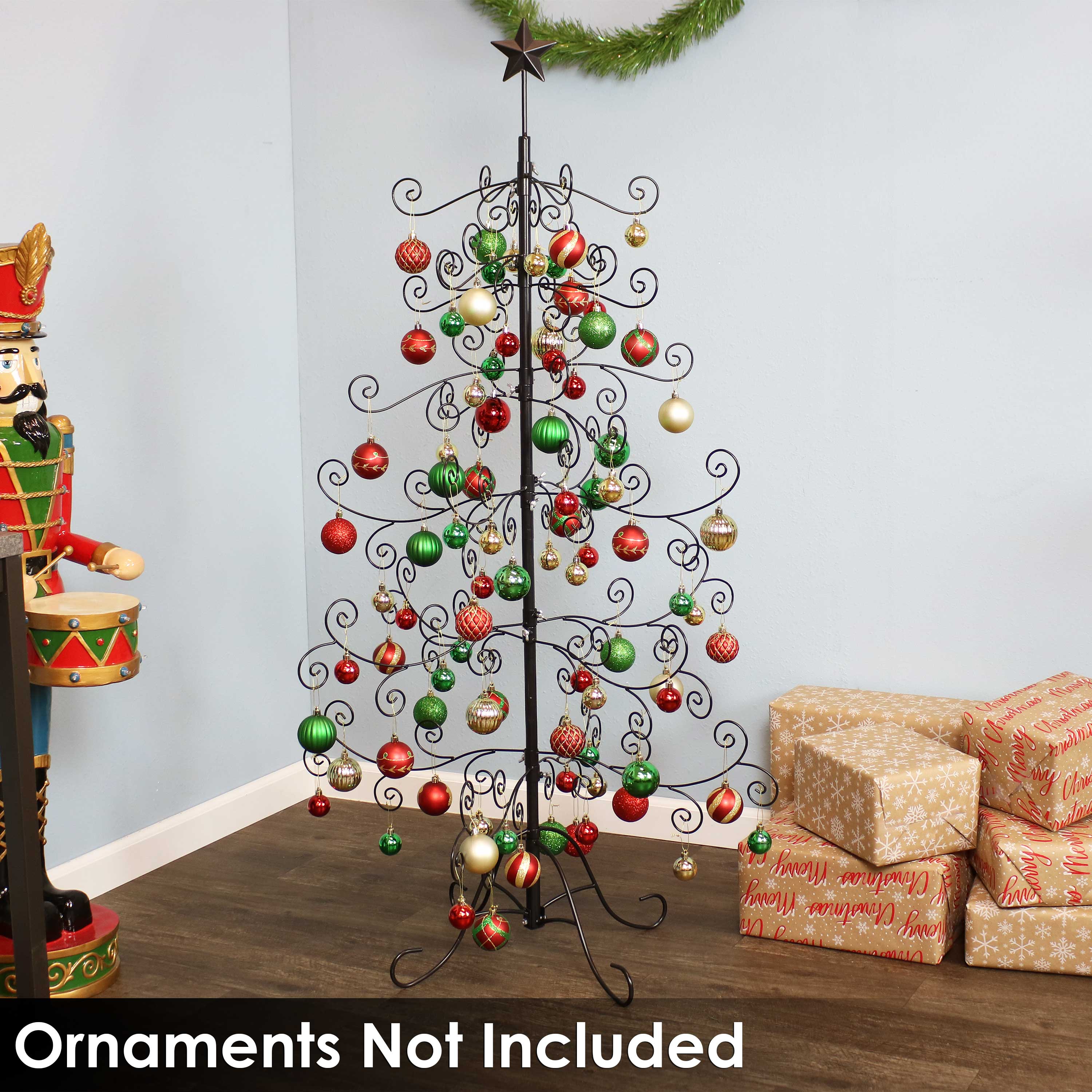 Christmas Tree Hooks Xmas Ornament Baubles Hooks Hanging Hangers Decoration F5O5 