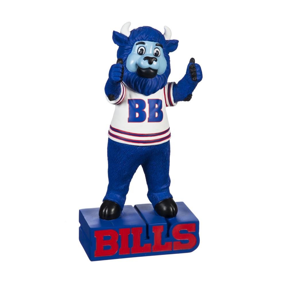 Team Sports America Buffalo Bills 12-in H x 7-in W Blue Animal Garden Statue the Garden department at Lowes.com