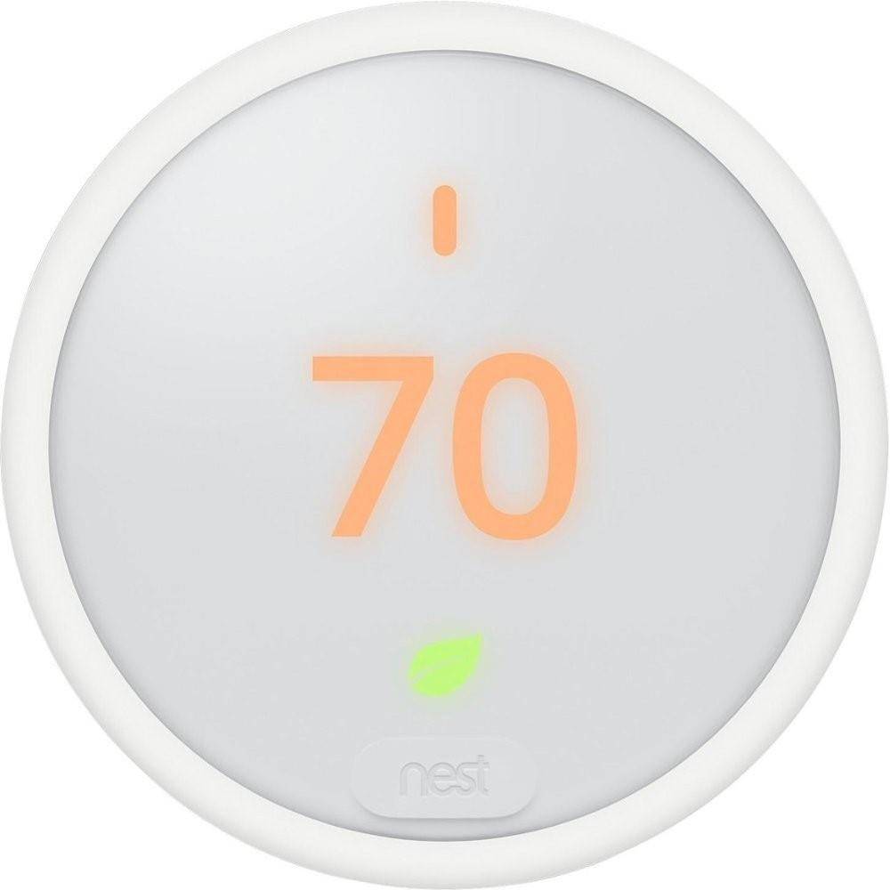 Google Nest Smart Thermostat E - White at Lowes.com