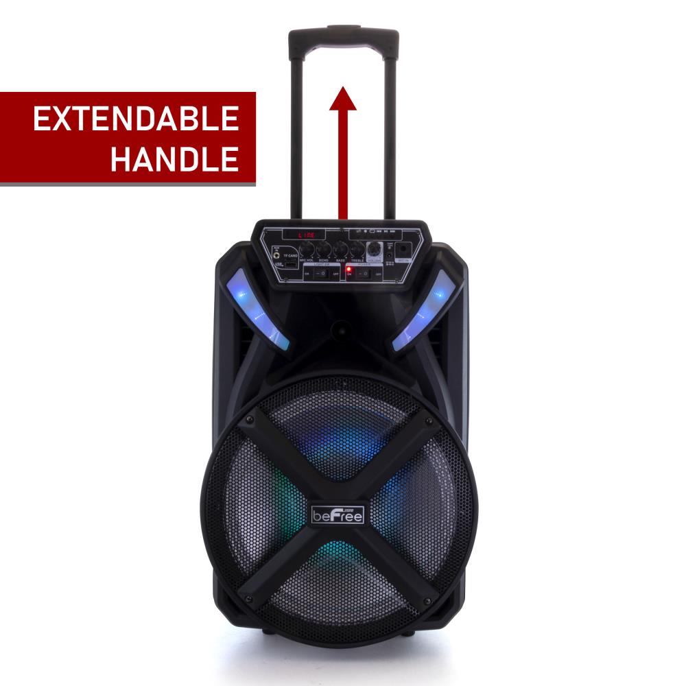 beFree Sound 12-in-Watt Outdoor Portable Speaker