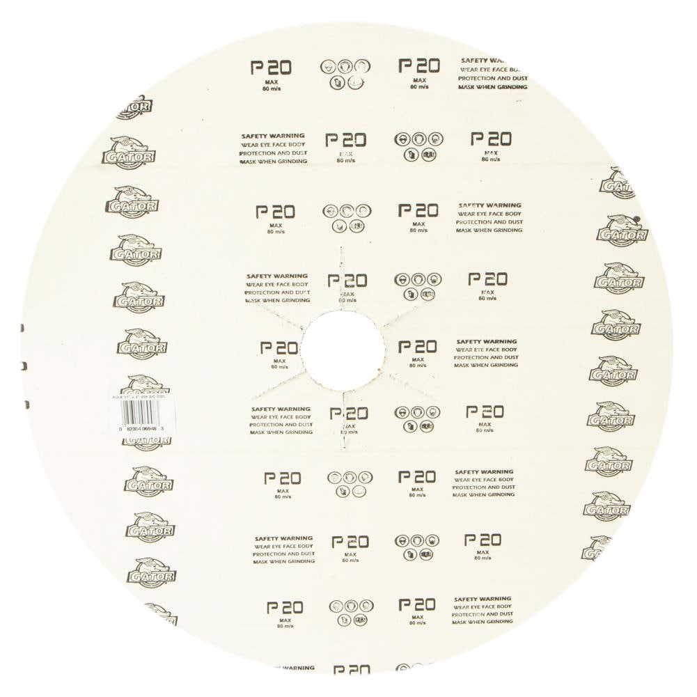 20 x No Hole Double Sided Mercer Industries 44820020 Silicon Carbide Floor Sanding Disc 20-Pack 20 x No Hole Grit 20Comb 