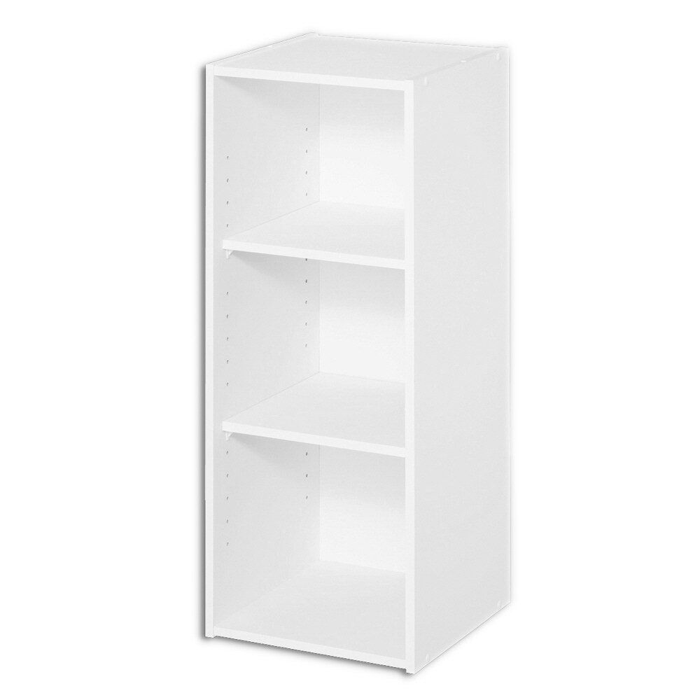 ClosetMaid Hutch Storage Unit 82 in x 30 in 4-Adjustable Shelves Wood White 