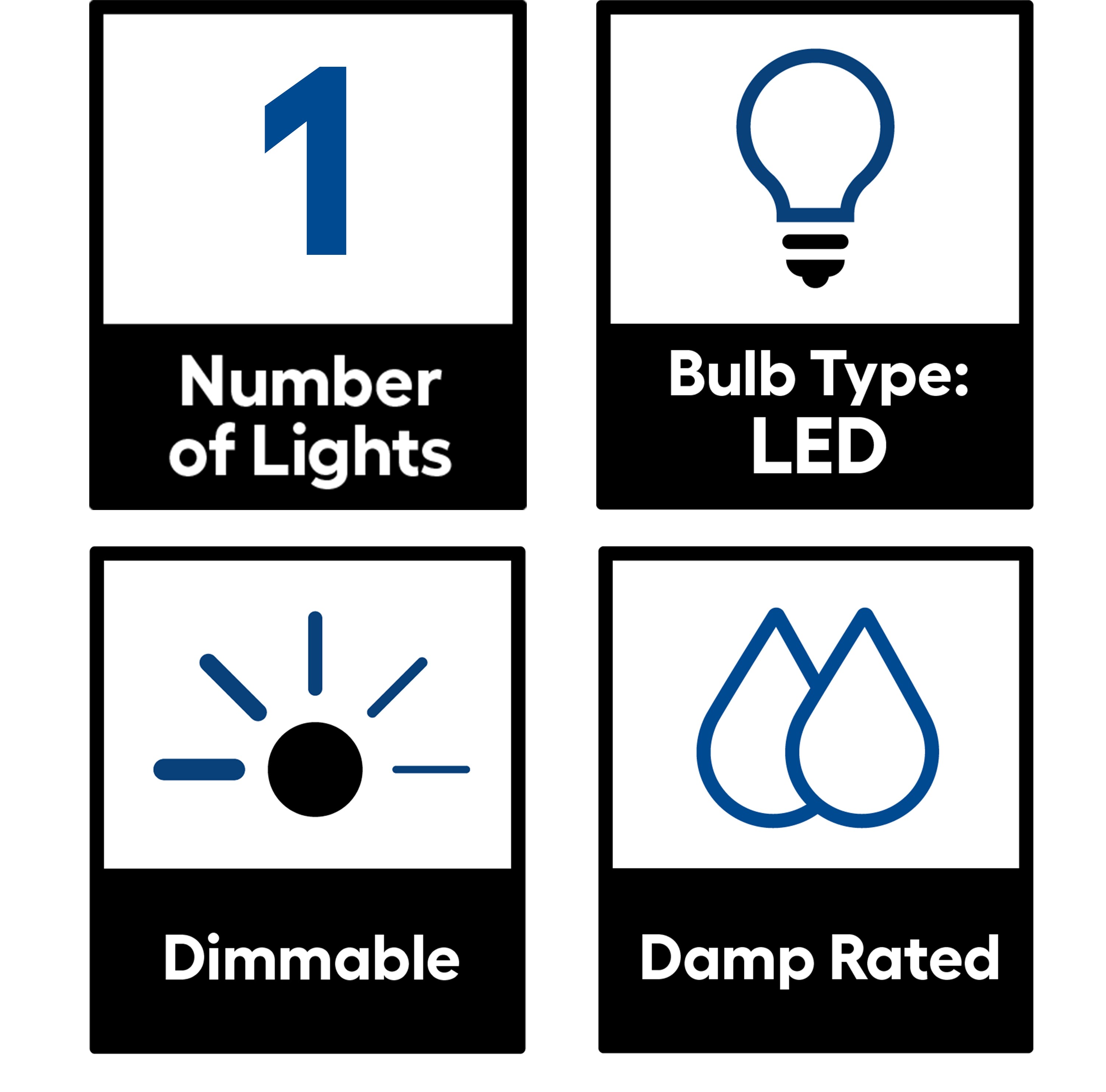 Luminance F9512-80 Light Bulb 14 in LED Rowley Flush Mount 
