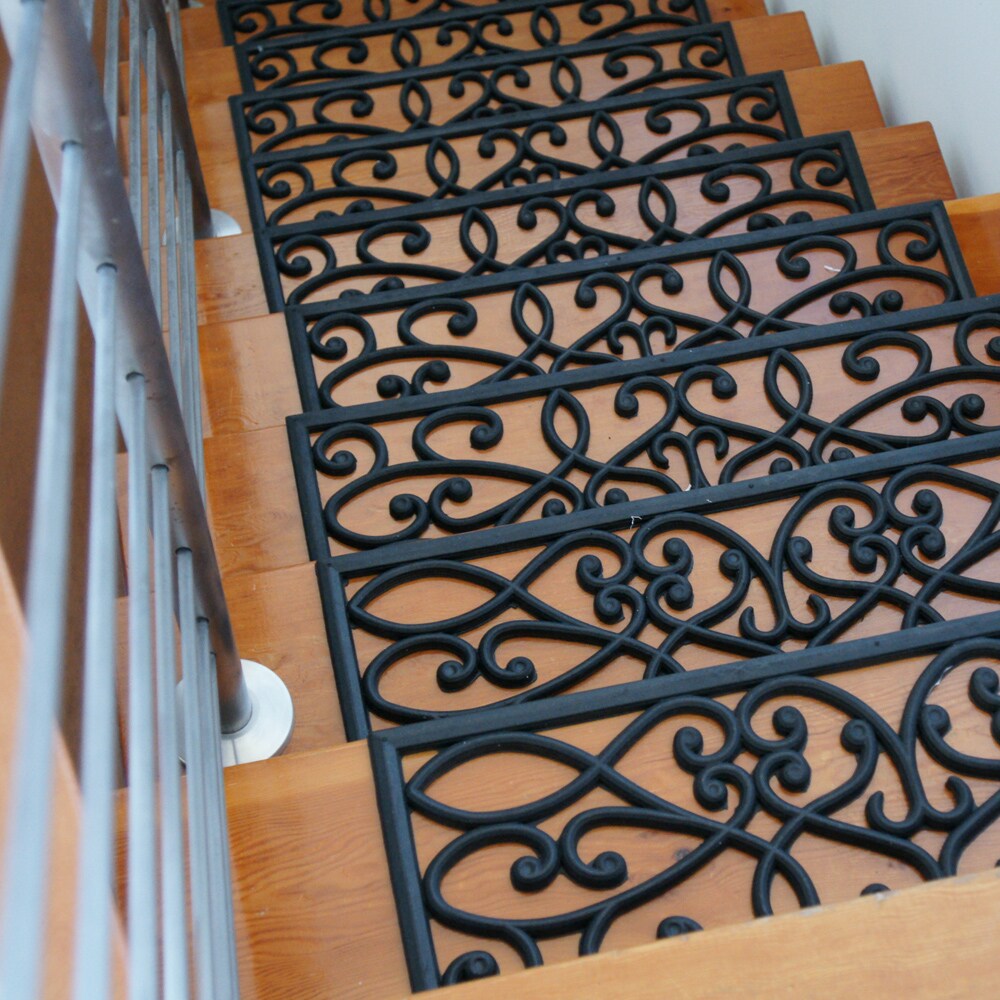 European stair mat Staircase mat Self-adhesive carpet Semicircular 