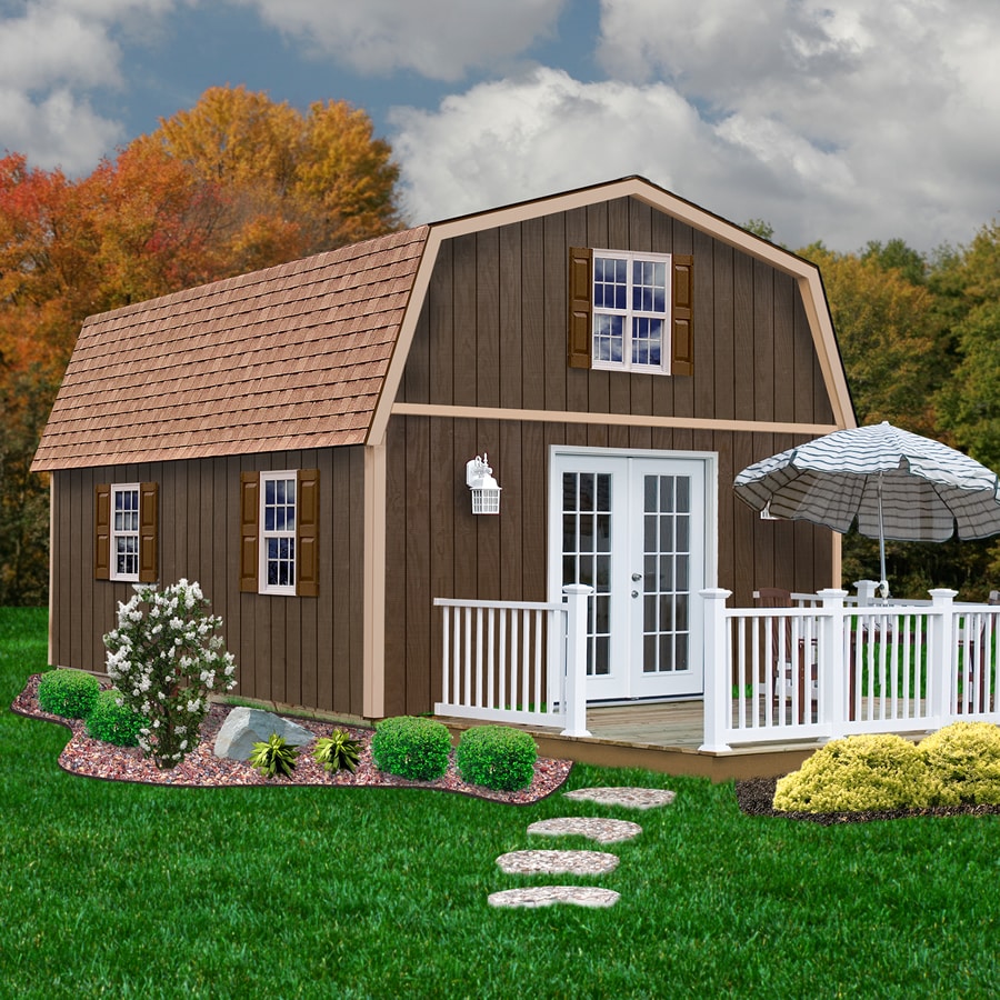 Best Barns 16ft x 24ft Richmond without floor Gambrel Engineered Wood