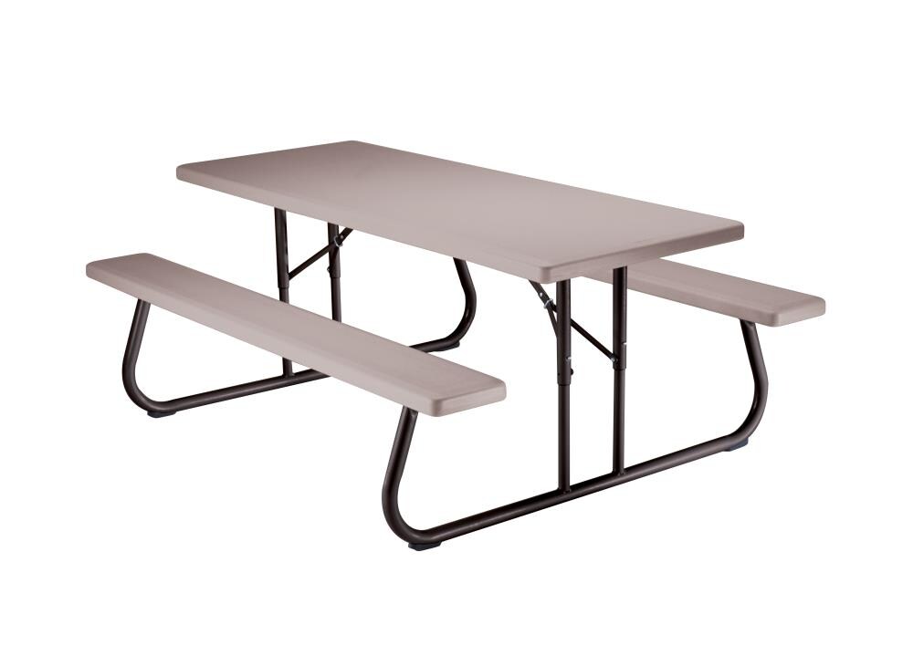 Foldable Camping Table Grey 
