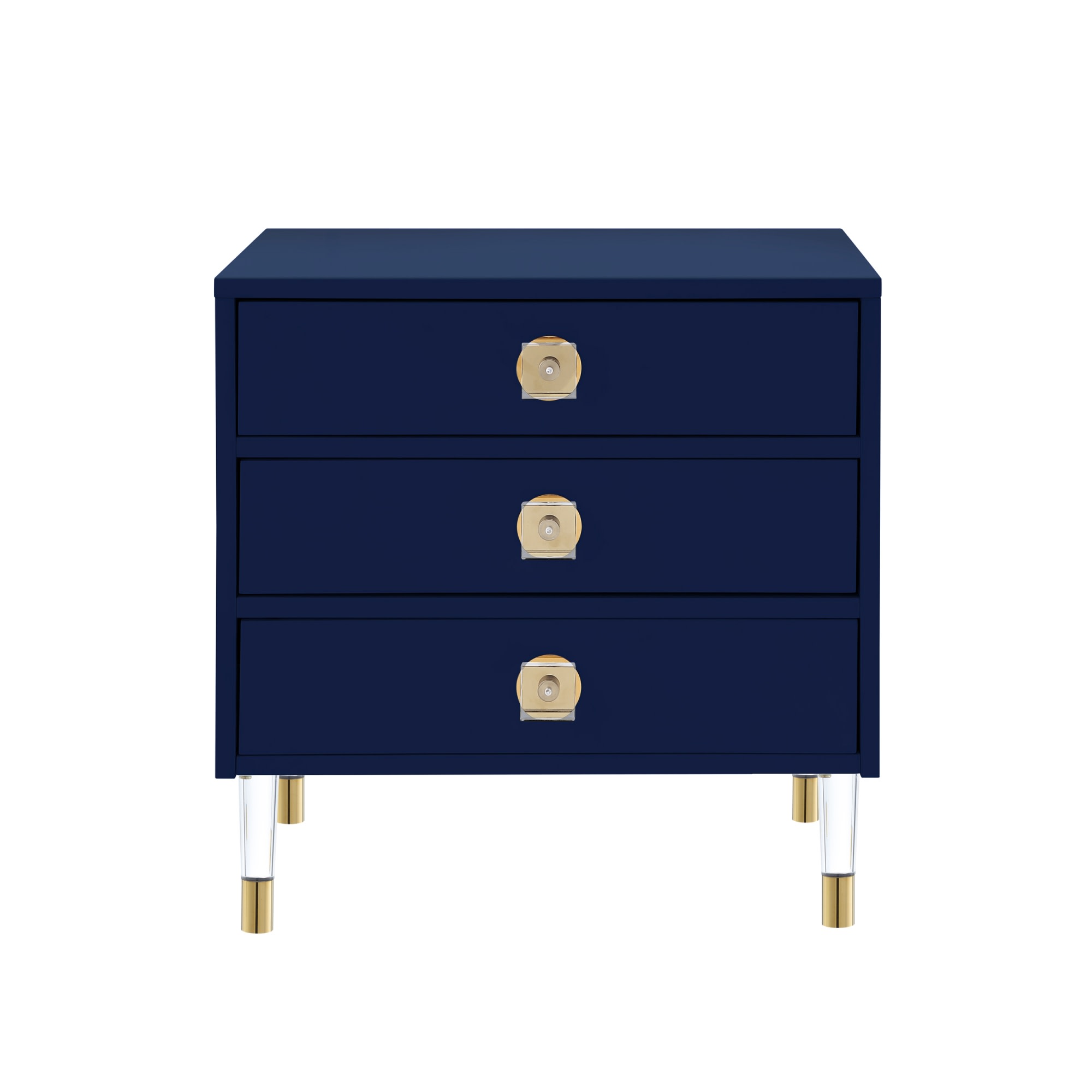 navy blue night table