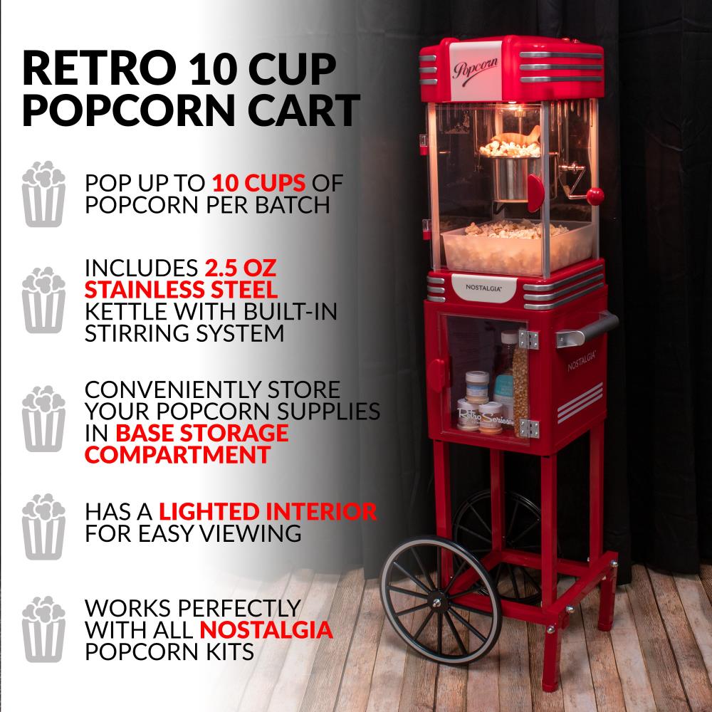 nostalgia popcorn machine instructions