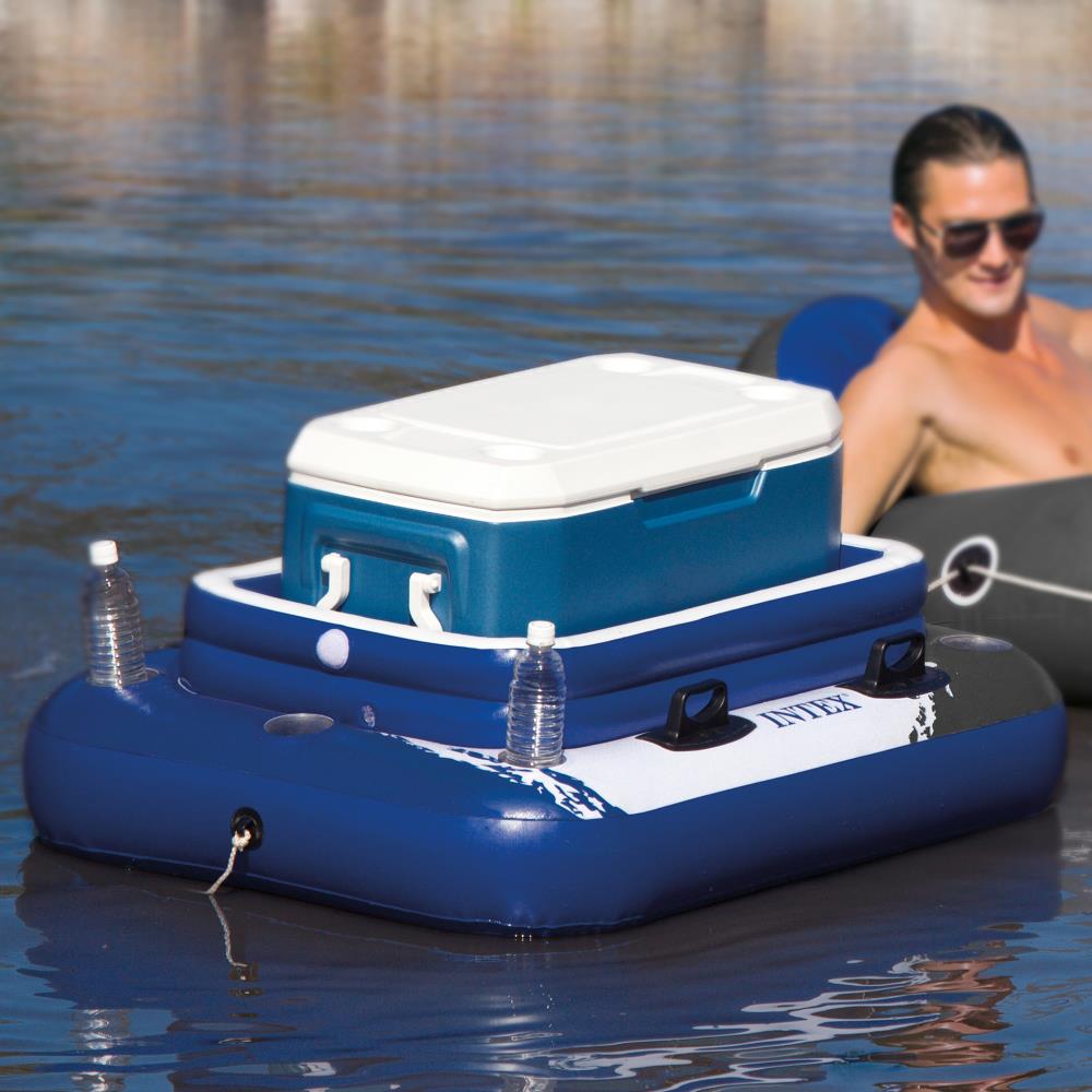 Intex River Run II 2-Person Water Tube Float w/ CoolerFAST FREE SHIPPING 