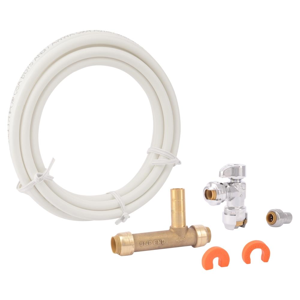 Details about   Fridge Water Line Connection Ice Maker Installation Kit 33ft 1/4 inch Hose 