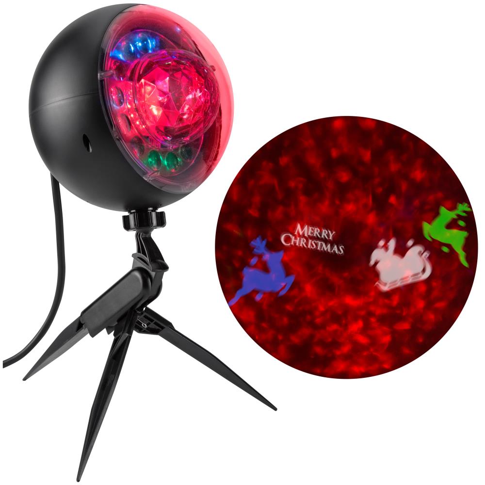 NEW w/BOX  Gemmy ~ LED Light Show ~20 FT~ Projection KALEIDOSCOPE Red/Green/Blue 