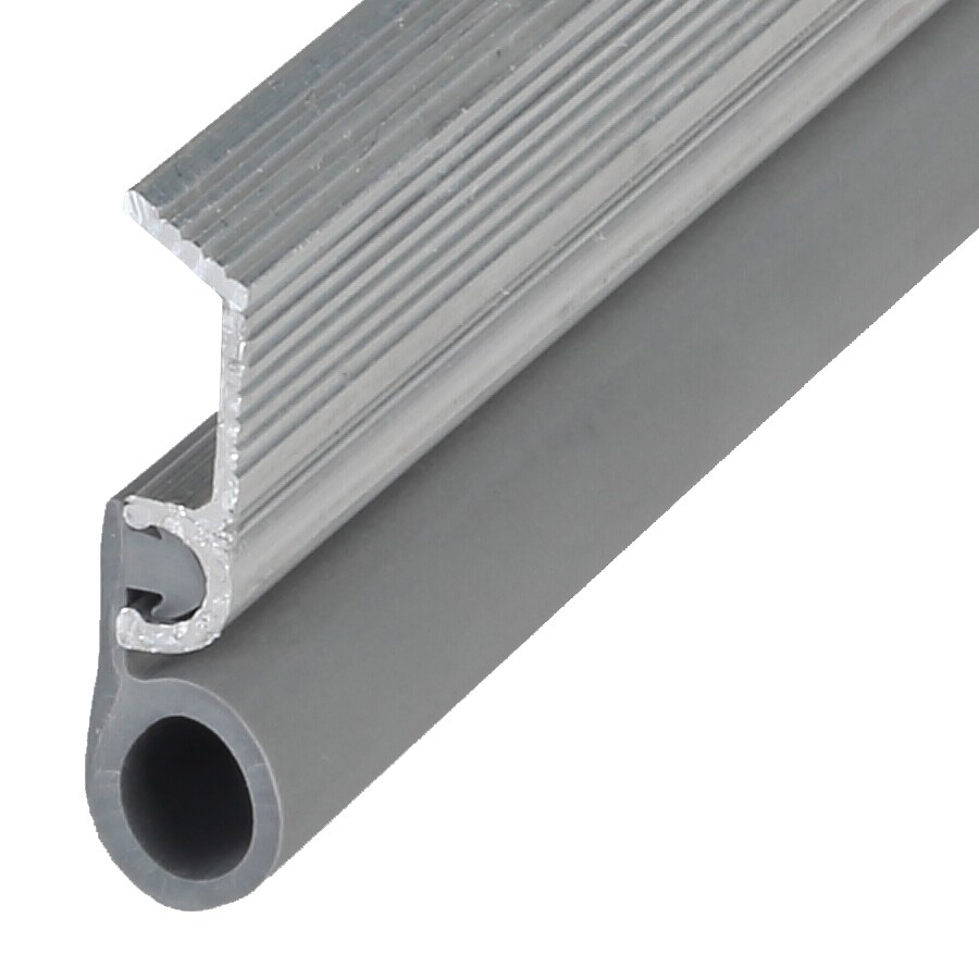 MD 7ft x 7/8in Silver Top and Sides Door Jamb Kit Aluminum/Vinyl Door Weatherstrip in the