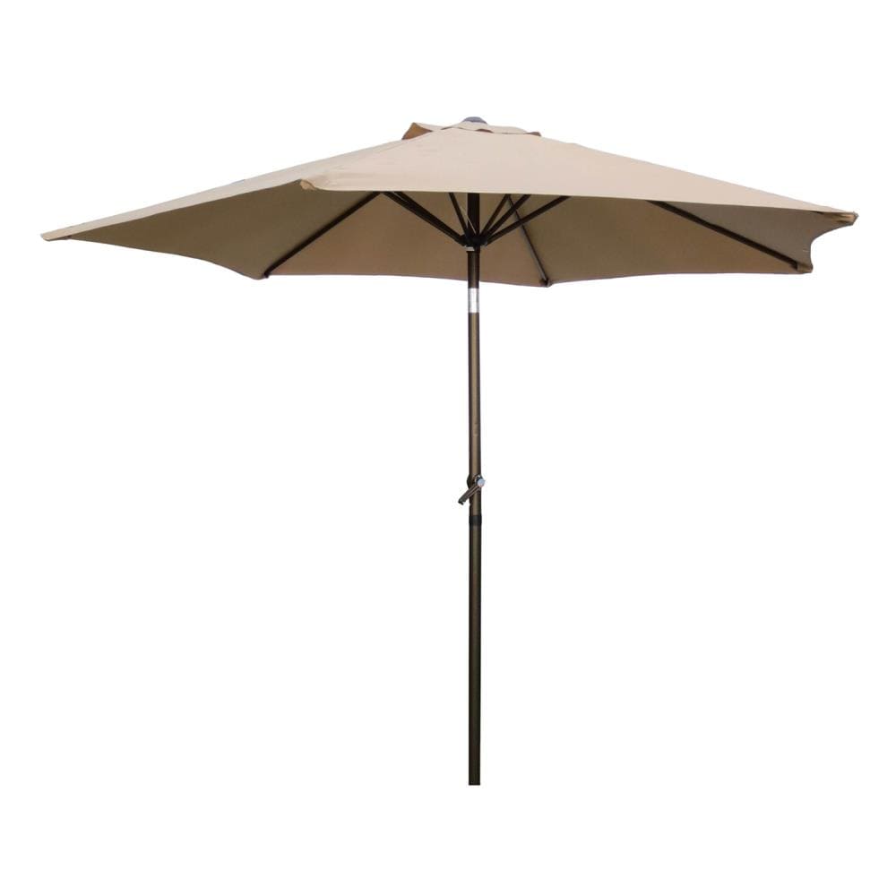 St Kitts Aluminum 10-foot Patio Umbrella/Beige 