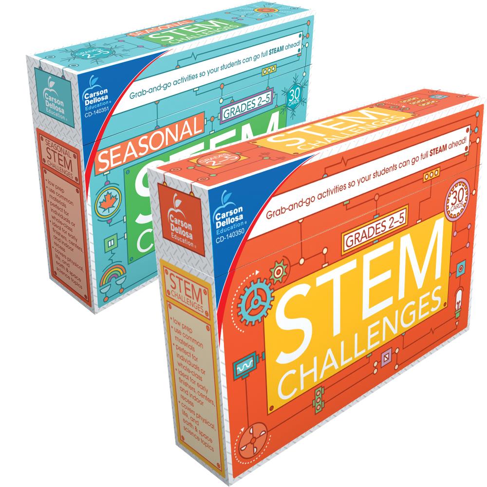 Carson Dellosa Education STEM Challenges Learning Card Bundle At Lowes.com