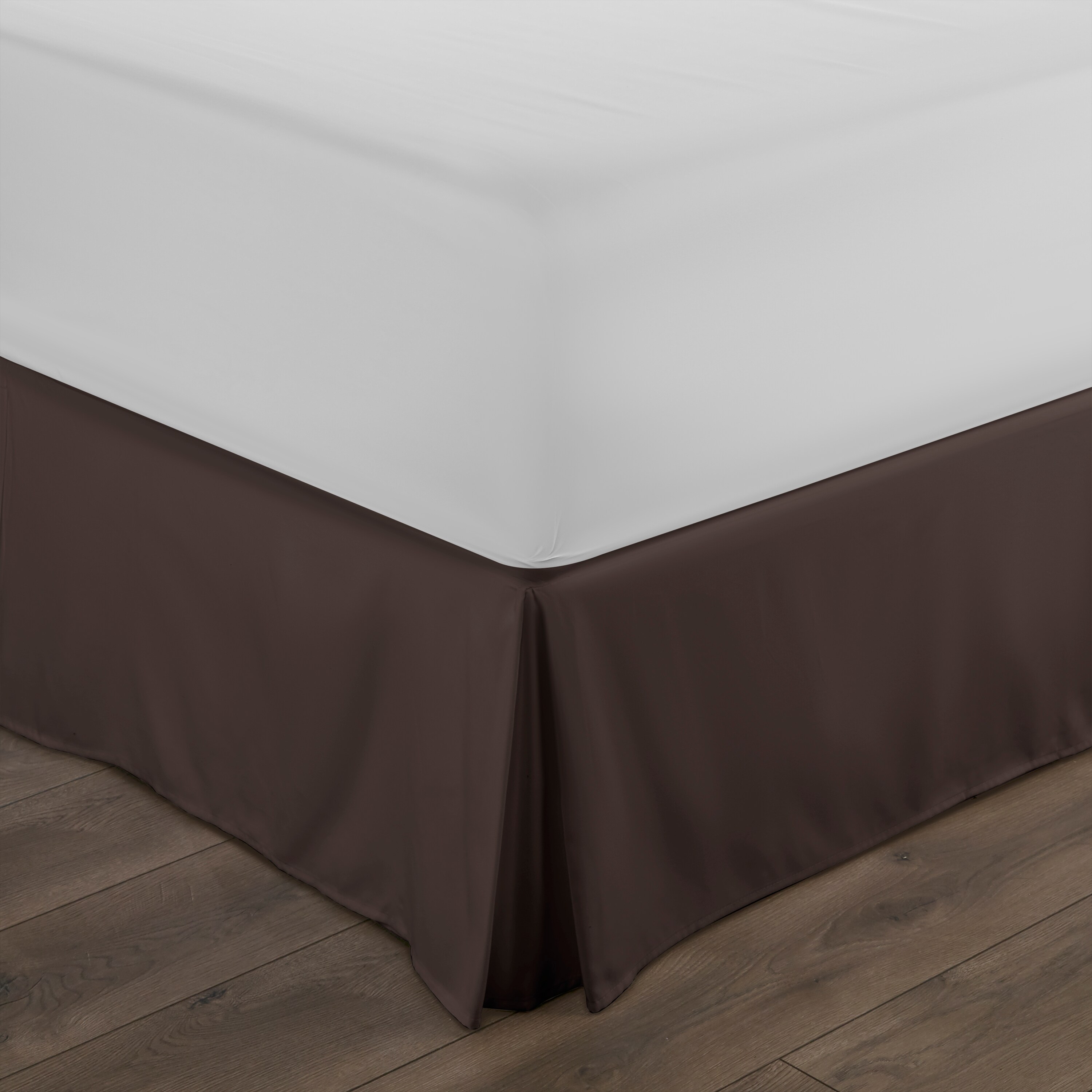 Egyptian Cotton Glamorous 1 PC Bed Skirt Deep Pocket Solid Colors Full XL Size 