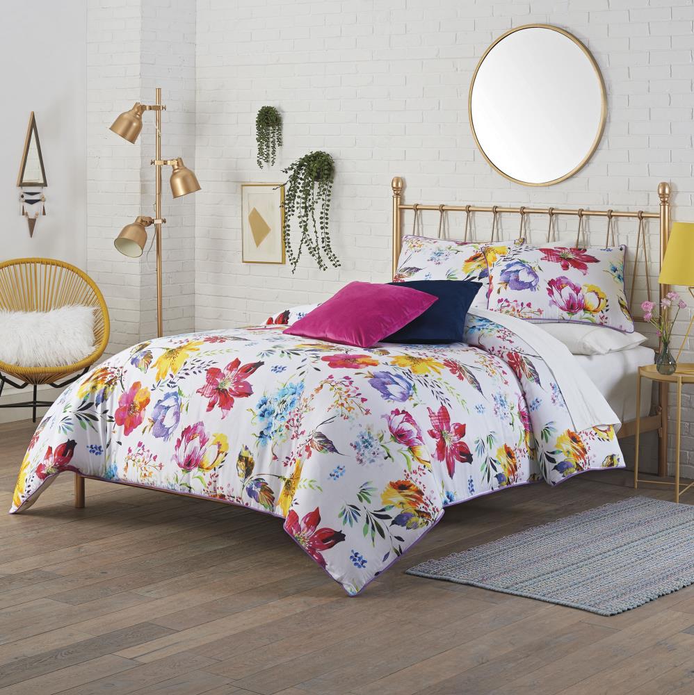 twin xl floral comforter