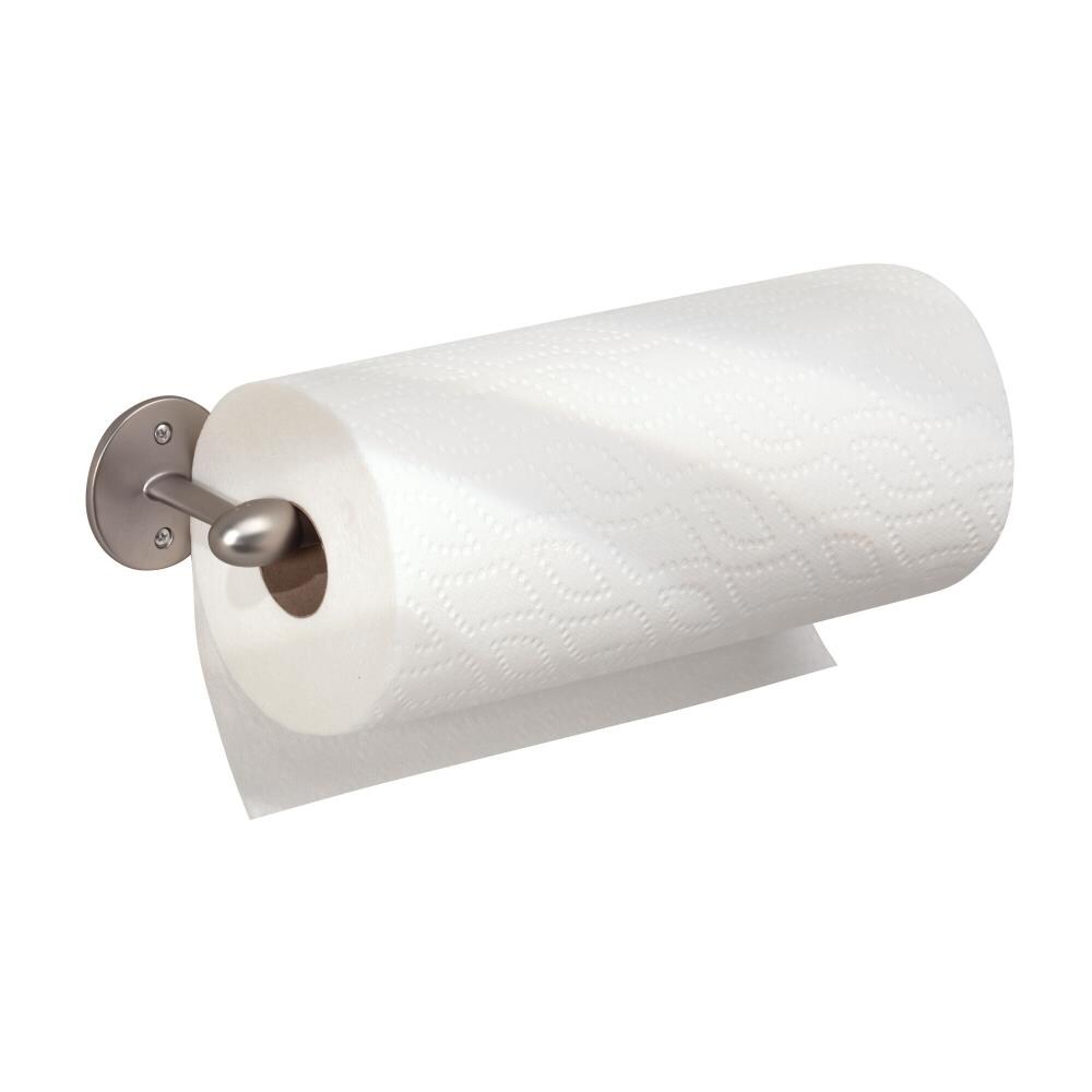 Chrome Metal Tissue Kitchen Roll Holder Paper Towel Storage Stand Rack Dispenser 