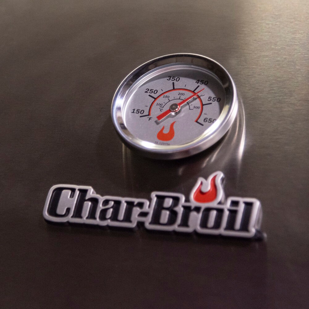 Grill Thermometer Heat Indicator Für Charbroil-Grill Rostfreier Stahl DE 