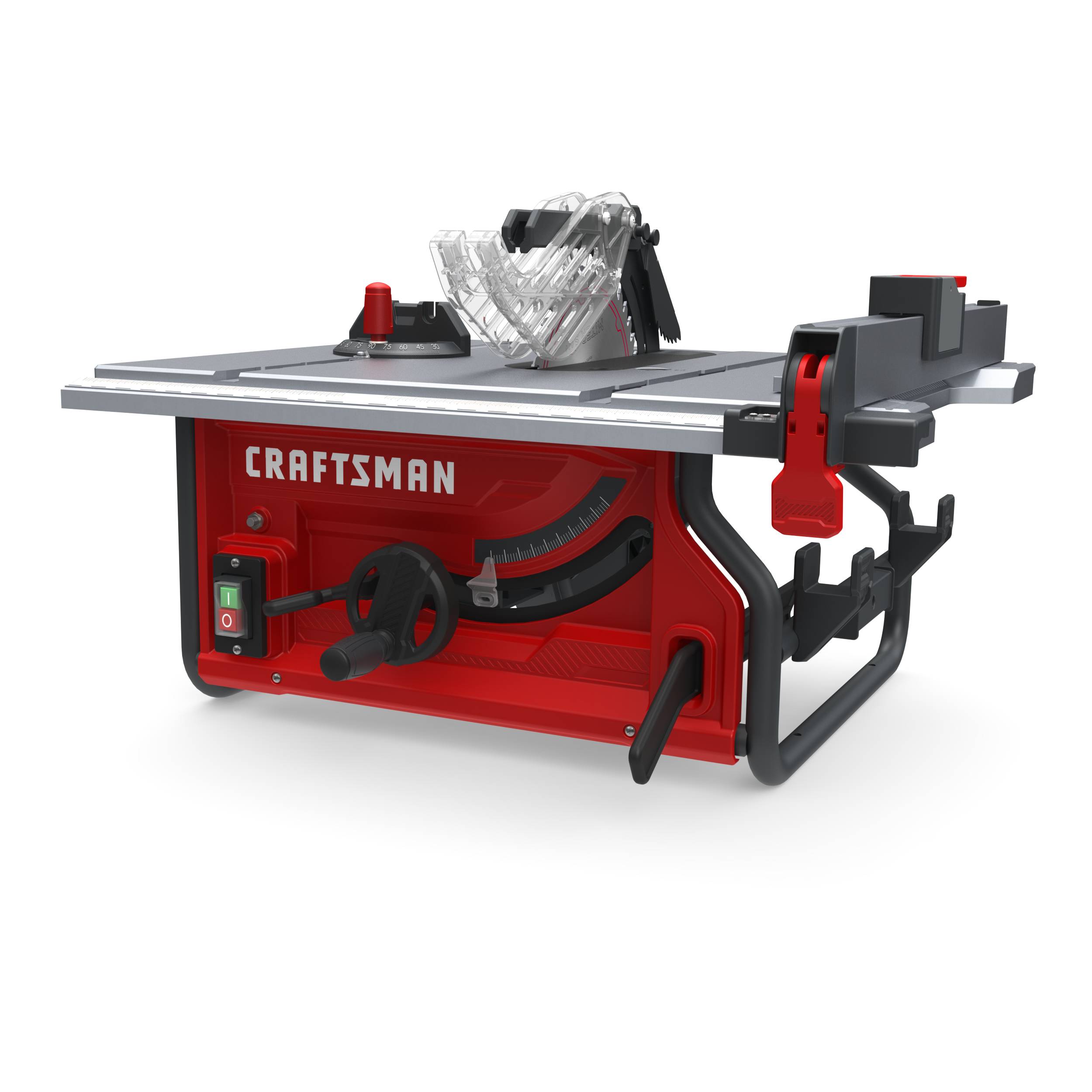 Craftsman 10 In Carbide Tipped Blade 15 Amp Corded Table Saw In The