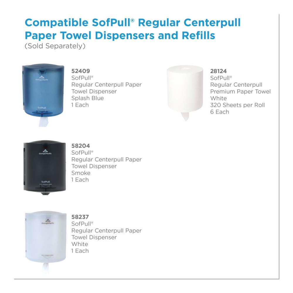 Georgia-Pacifi Sofpull Centerpull High Capacity Paper Towel Dispenser By Gp Pro 