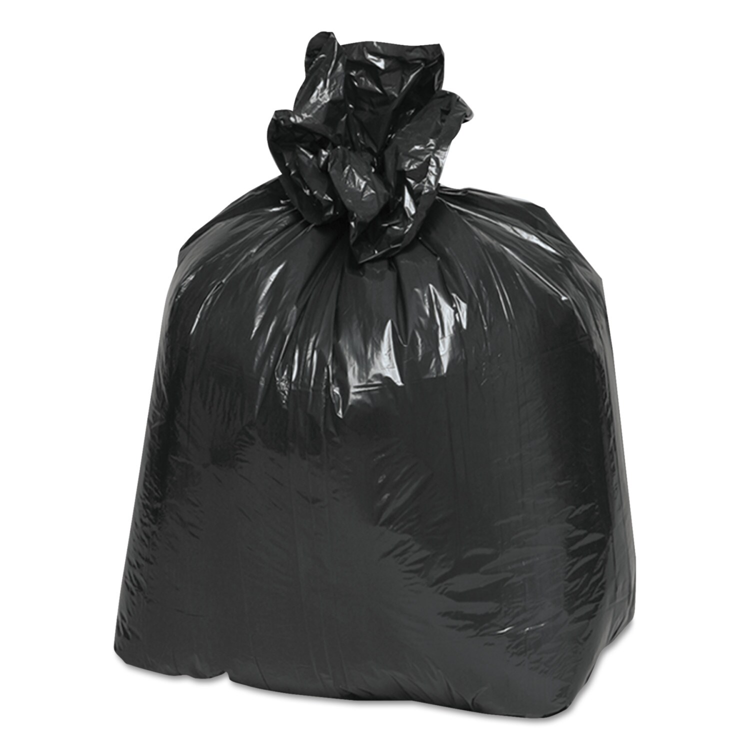 Earthsense Commercial RNW1TL80 Recycled Large Trash and Yard Bags 33 gal .9mil 