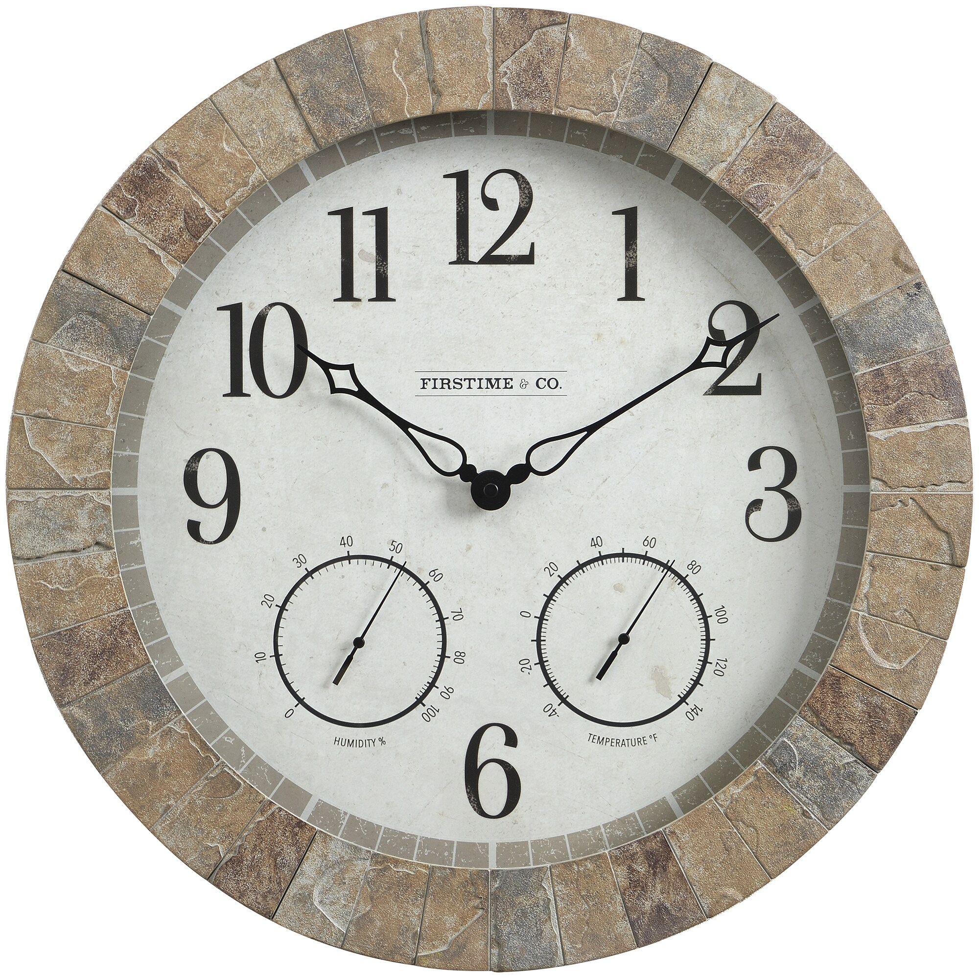 Large Indoor Outdoor Wooden Decorative Rustic Vintage Country Wall Clocks New 